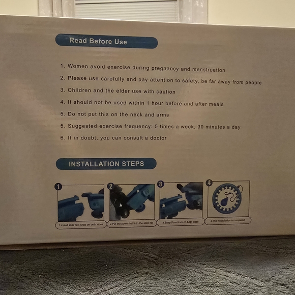 Blue Smart Fitness Hoop - Picture 4 of 5